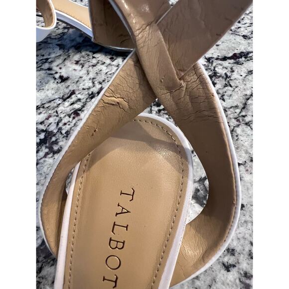 Talbots ankle strap block heels size 8.5 - Picture 9 of 10